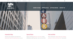 Desktop Screenshot of parkitdowntown.com
